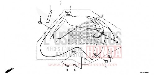 AILE AVANT (NSS125DF/ADF/ADH) NSS125ADH de 2018